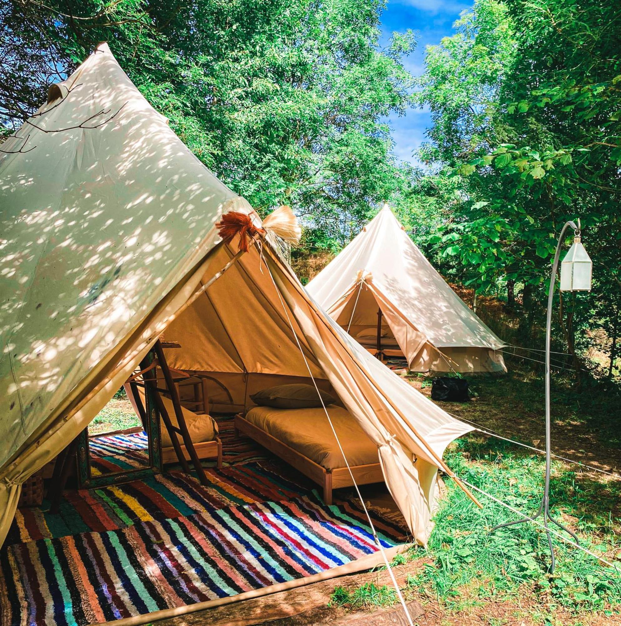 Le Travers Ajoux - Camping Gite Evenement Exterior photo